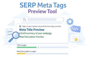 serp meta tags preview tool