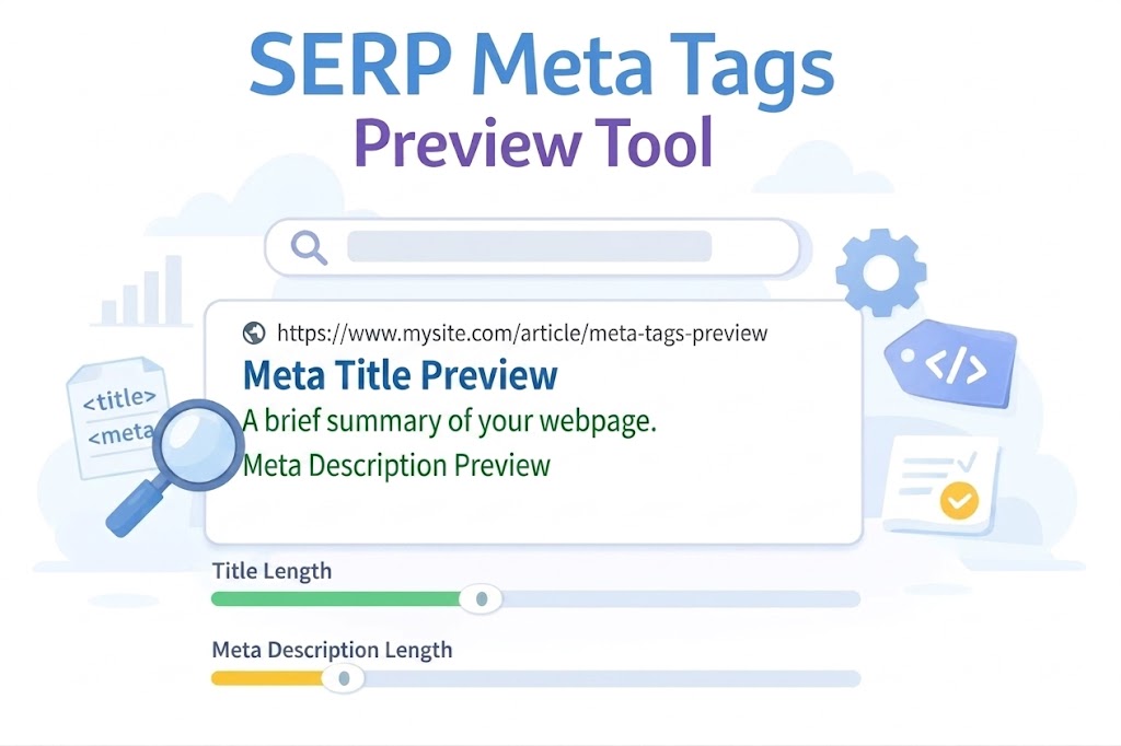 serp meta tags preview tool