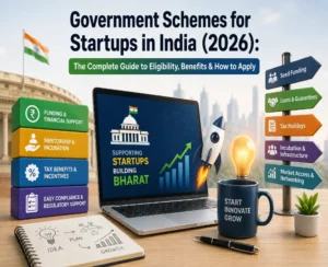 startup India growth illustration