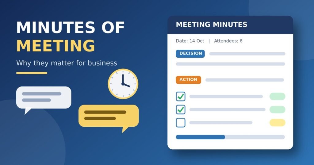 minutes of meeting featured image
