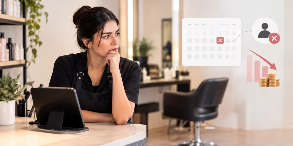 Salon No Show Revenue Loss Featured Image